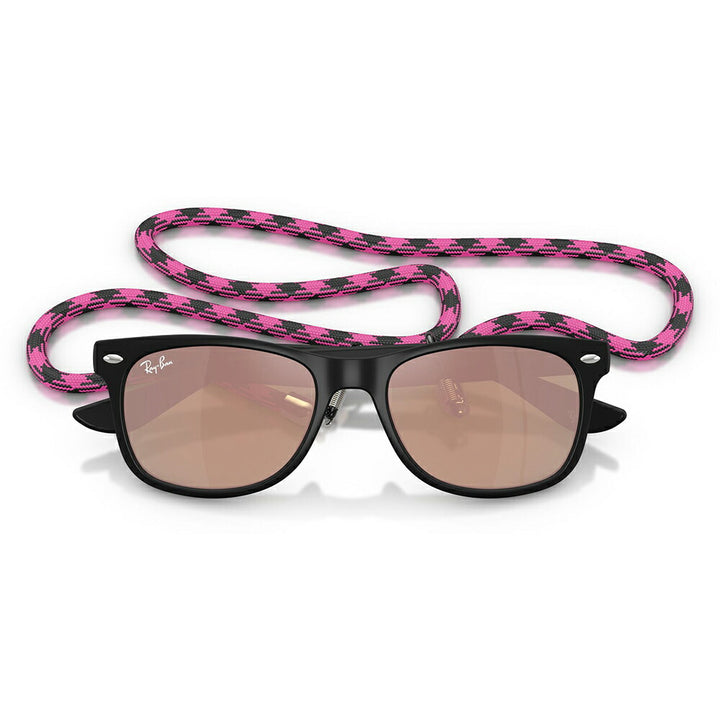 【正規品販売店】レイバンサングラス RJ9052SF 70287J 50 Ray-Ban スクエア セル 偏光 伊達メガネ 眼鏡