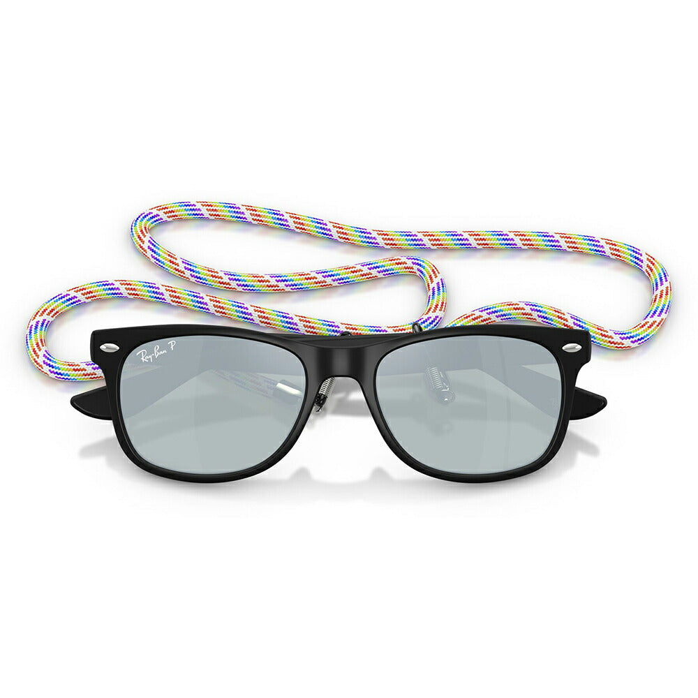 【正規品販売店】レイバンサングラス RJ9052SF 7028Y4 50 Ray-Ban スクエア セル 偏光 伊達メガネ 眼鏡