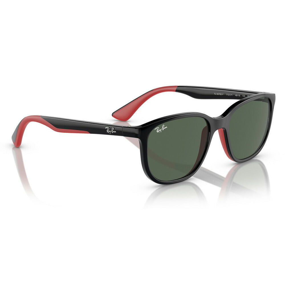 【正規品販売店】レイバンサングラス RJ9078SF 713171 48 Ray-Ban JUNIOR KIDS ジュニア スクエア 子供 キッズ 紫外線 BIO-BASED バイオベース フルフィットモデル 伊達メガネ 眼鏡