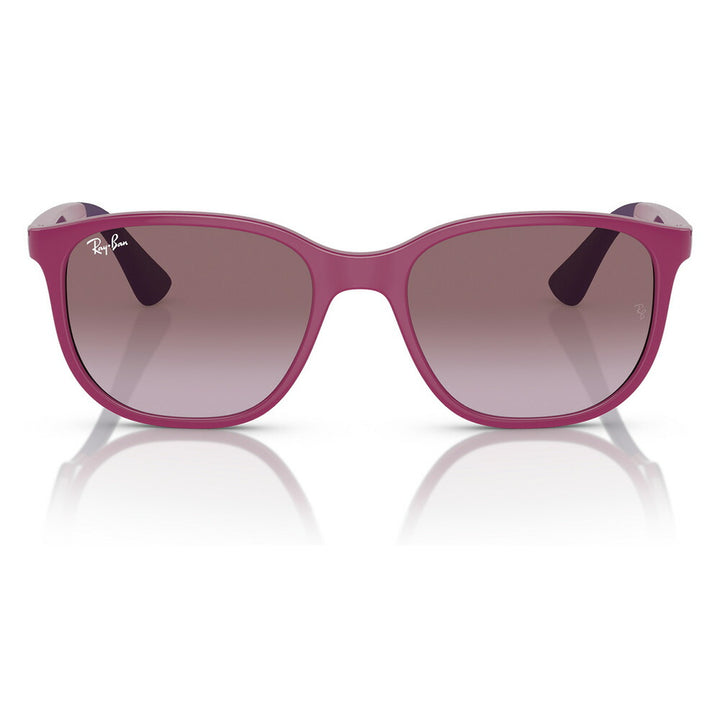 【正規品販売店】レイバンサングラス RJ9078SF 71498H 48 Ray-Ban JUNIOR KIDS ジュニア スクエア 子供 キッズ 紫外線 BIO-BASED バイオベース フルフィットモデル 伊達メガネ 眼鏡