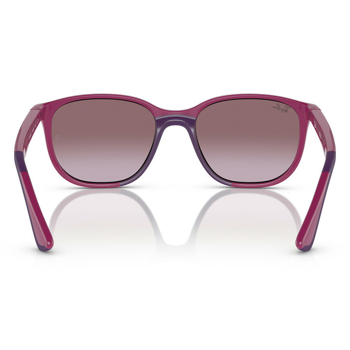 【正規品販売店】レイバンサングラス RJ9078SF 71498H 48 Ray-Ban JUNIOR KIDS ジュニア スクエア 子供 キッズ 紫外線 BIO-BASED バイオベース フルフィットモデル 伊達メガネ 眼鏡
