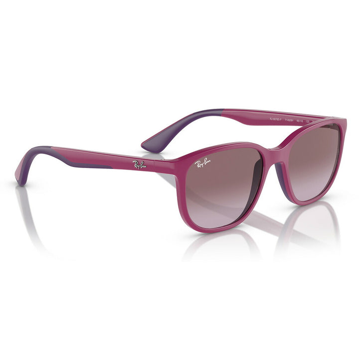 【正規品販売店】レイバンサングラス RJ9078SF 71498H 48 Ray-Ban JUNIOR KIDS ジュニア スクエア 子供 キッズ 紫外線 BIO-BASED バイオベース フルフィットモデル 伊達メガネ 眼鏡