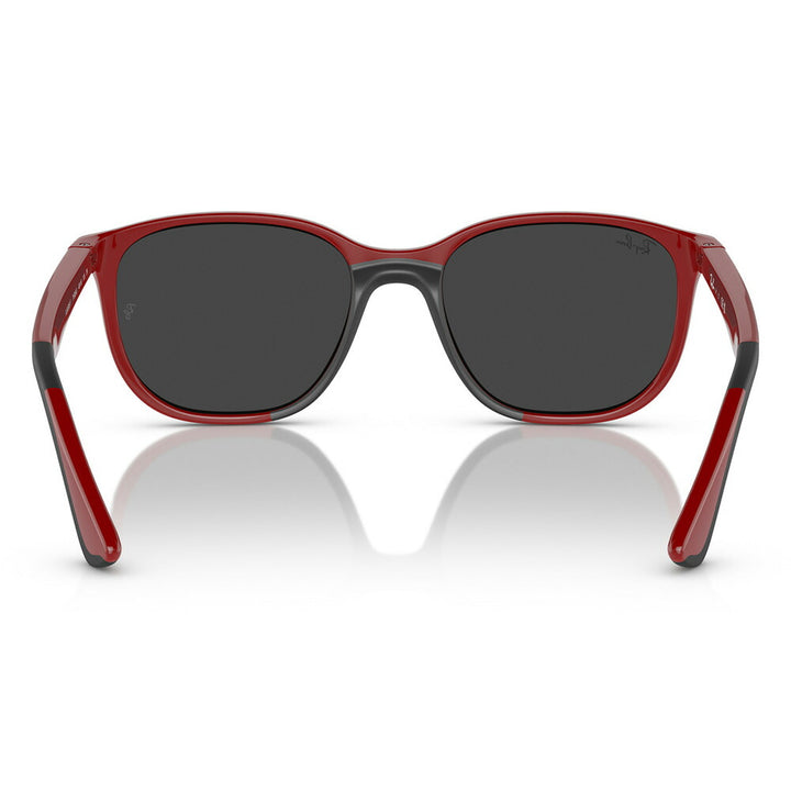 【正規品販売店】レイバンサングラス RJ9078SF 71506G 48 Ray-Ban JUNIOR KIDS ジュニア スクエア 子供 キッズ 紫外線 BIO-BASED バイオベース フルフィットモデル 伊達メガネ 眼鏡