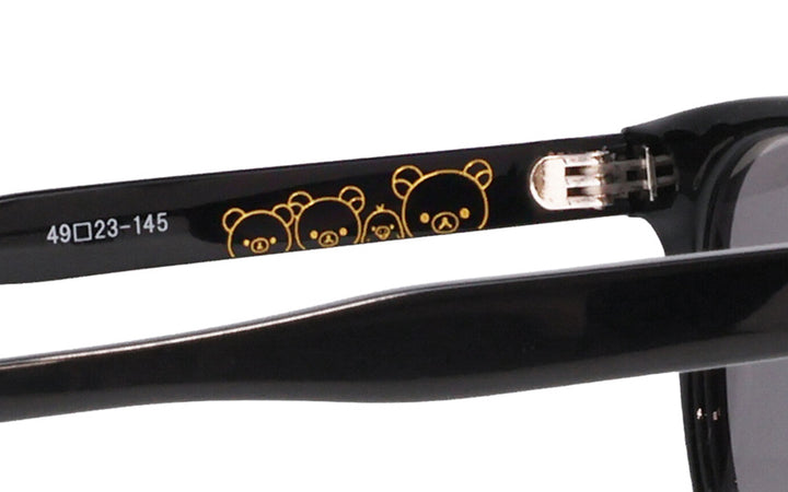 【6月下旬発送】RKM.SG-002-1 リラックマ プレミアムサングラス ウェリントン ブラック セル