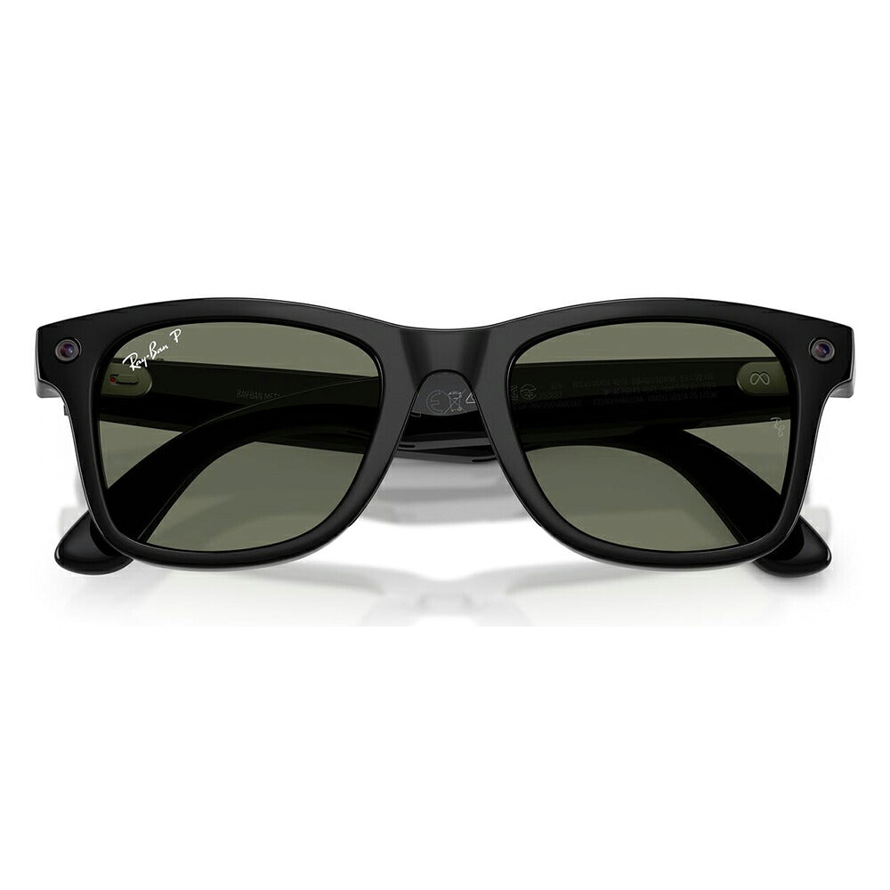 【正規品販売店】レイバン META メタ サングラス RW4011 601/9A 50 53 Ray-Ban レイバン純正レンズ対応 GEN3 第3世代 サングラス Wayfarer ウェイファーラー 偏光 AIグラス スマートグラス