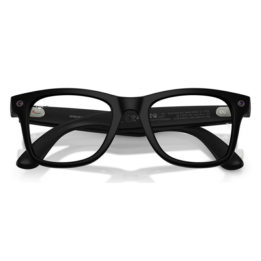 【正規品販売店】レイバン META メタ サングラス RW4011 601SSB 50 53 Ray-Ban レイバン純正レンズ対応 GEN3 第3世代 サングラス Wayfarer ウェイファーラー AIグラス スマートグラス