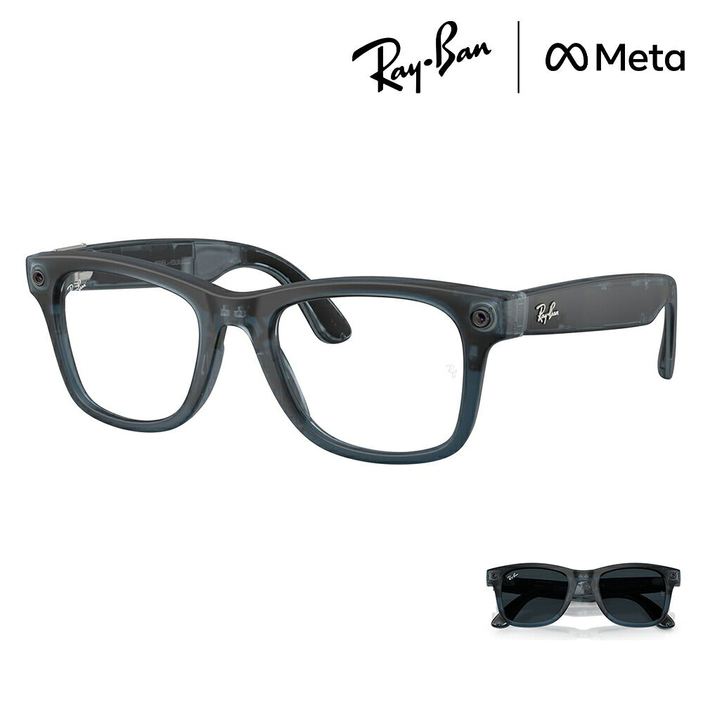 【正規品販売店】レイバン META メタ サングラス RW4011 69211Z 50 53 Ray-Ban レイバン純正レンズ対応 GEN3 第3世代 サングラス Wayfarer ウェイファーラー 調光 AIグラス スマートグラス