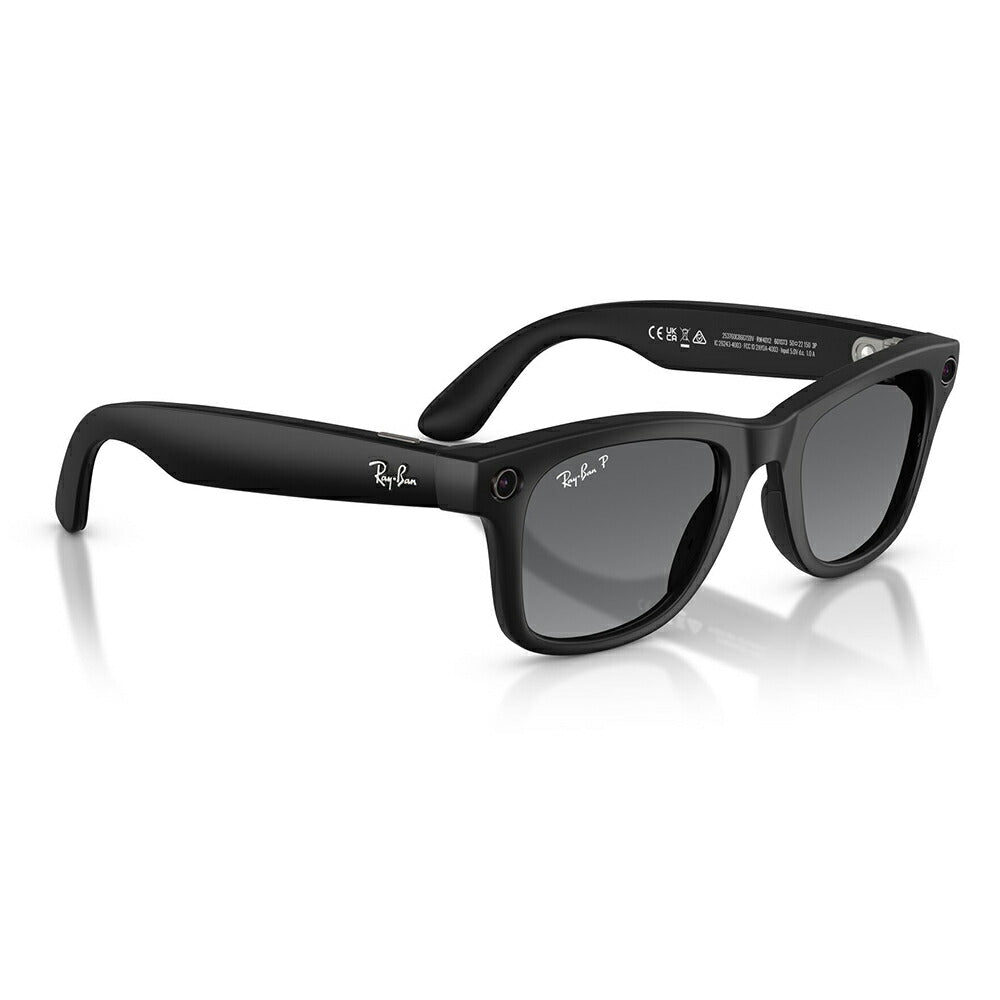 【正規品販売店】レイバン META メタ サングラス RW4012 601ST3 50 Ray-Ban レイバン純正レンズ対応 GEN2 第2世代 サングラス 偏光 WAYFARER ウェイファーラー スマートグラス
