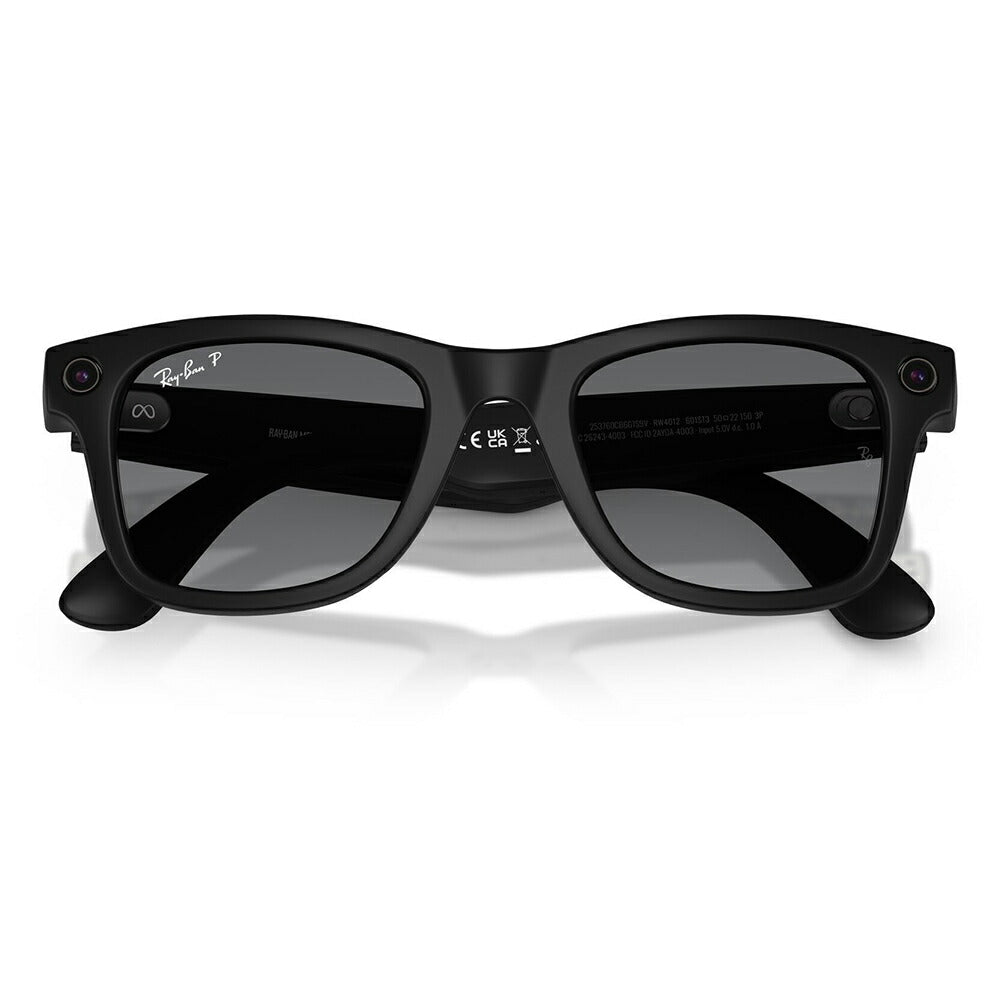 【正規品販売店】レイバン META メタ サングラス RW4012 601ST3 50 Ray-Ban レイバン純正レンズ対応 GEN2 第2世代 サングラス 偏光 WAYFARER ウェイファーラー スマートグラス