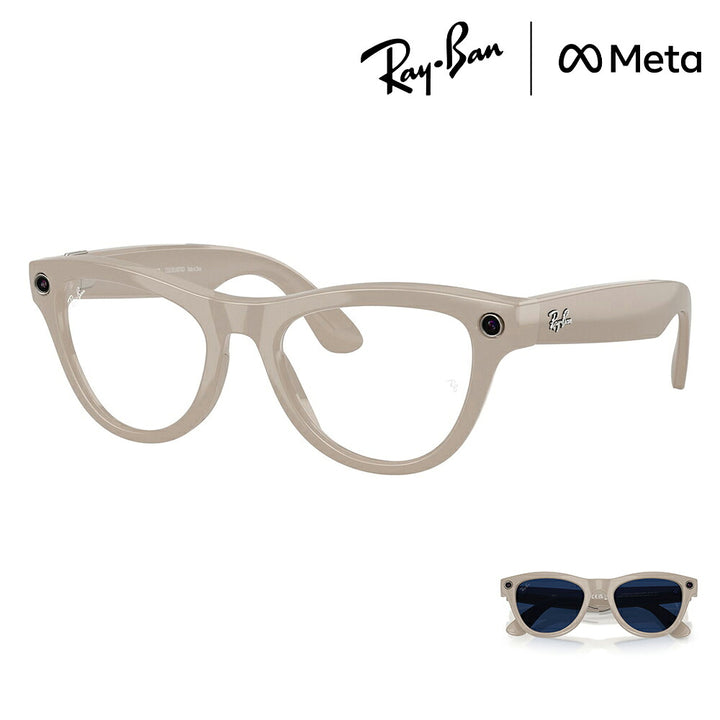 【正規品販売店】レイバン META メタ サングラス RW4014 6700MF 52 Ray-Ban レイバン純正レンズ対応 GEN2 第2世代 サングラス 調光 SKYLER スカイラー AIグラス  スマートグラス