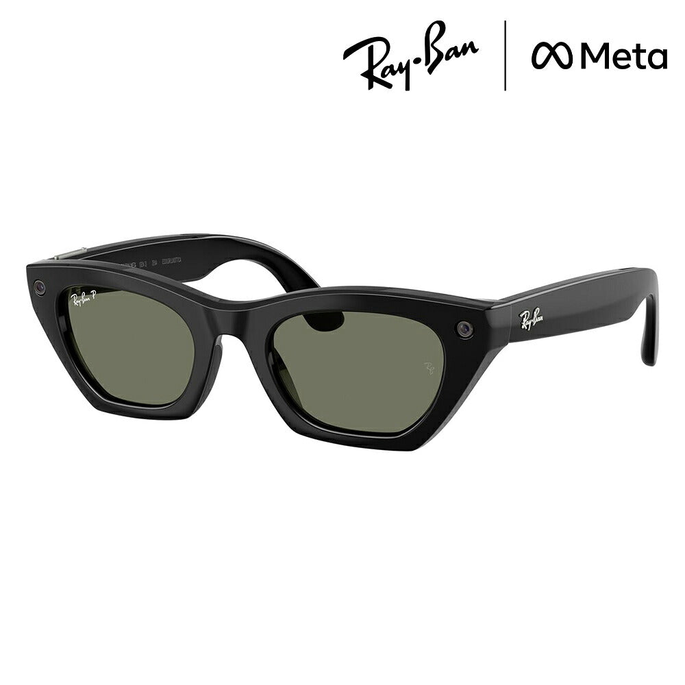 【正規品販売店】レイバン META メタ サングラス RW4015 601/9A 49 Ray-Ban レイバン純正レンズ対応 GEN3 第3世代 サングラス Zena ゼナ 偏光 AIグラス スマートグラス