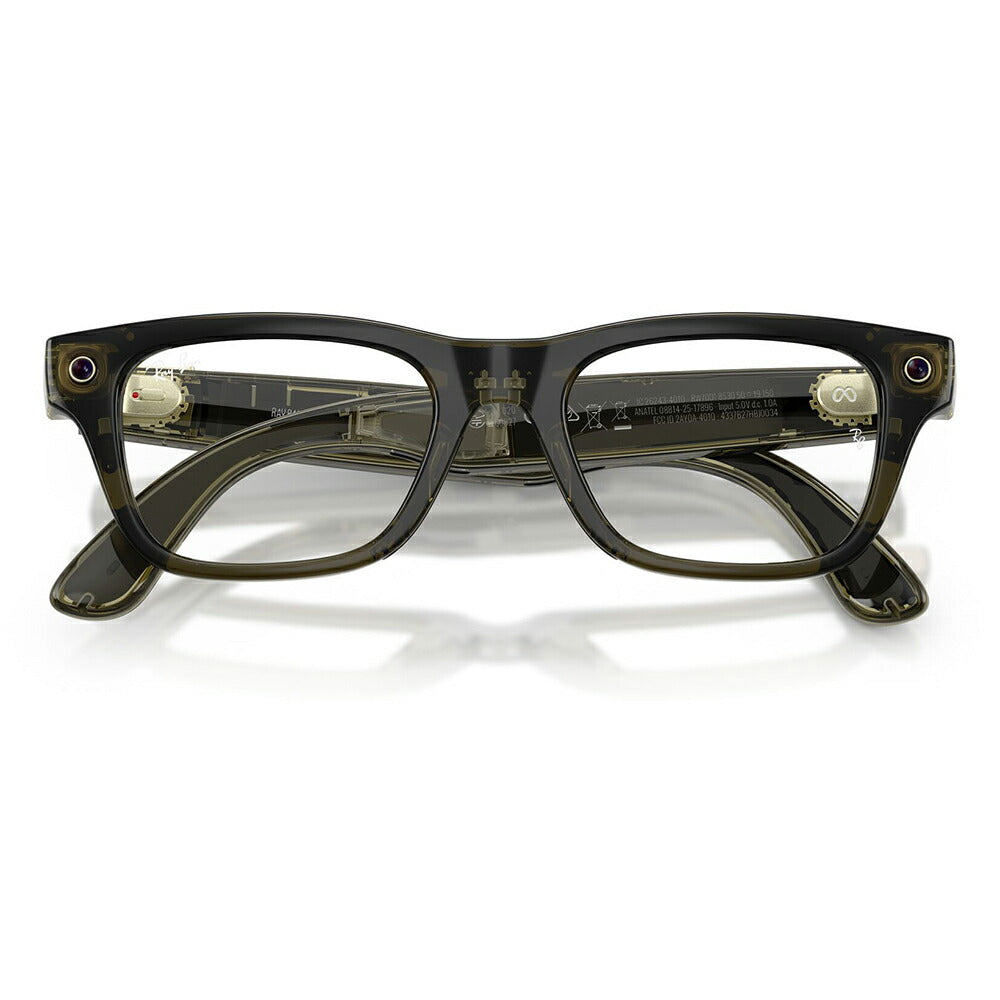 【正規品販売店】レイバン META メタ メガネ フレーム RW7001 8530 50 54 Ray-Ban レイバン純正レンズ対応 GEN2 第2世代 メガネ BLAYZER OPTICS ブレイザーオプティクス 伊達メガネ 眼鏡 スマートグラス