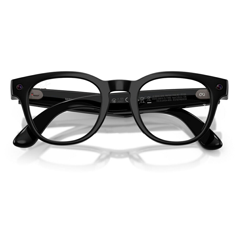 【正規品販売店】レイバン META メタ メガネ フレーム RW7002 2000 49 Ray-Ban レイバン純正レンズ対応 GEN2 第2世代 メガネ SCRIBER OPTICS スクライバーオプティクス 伊達メガネ 眼鏡 スマートグラス