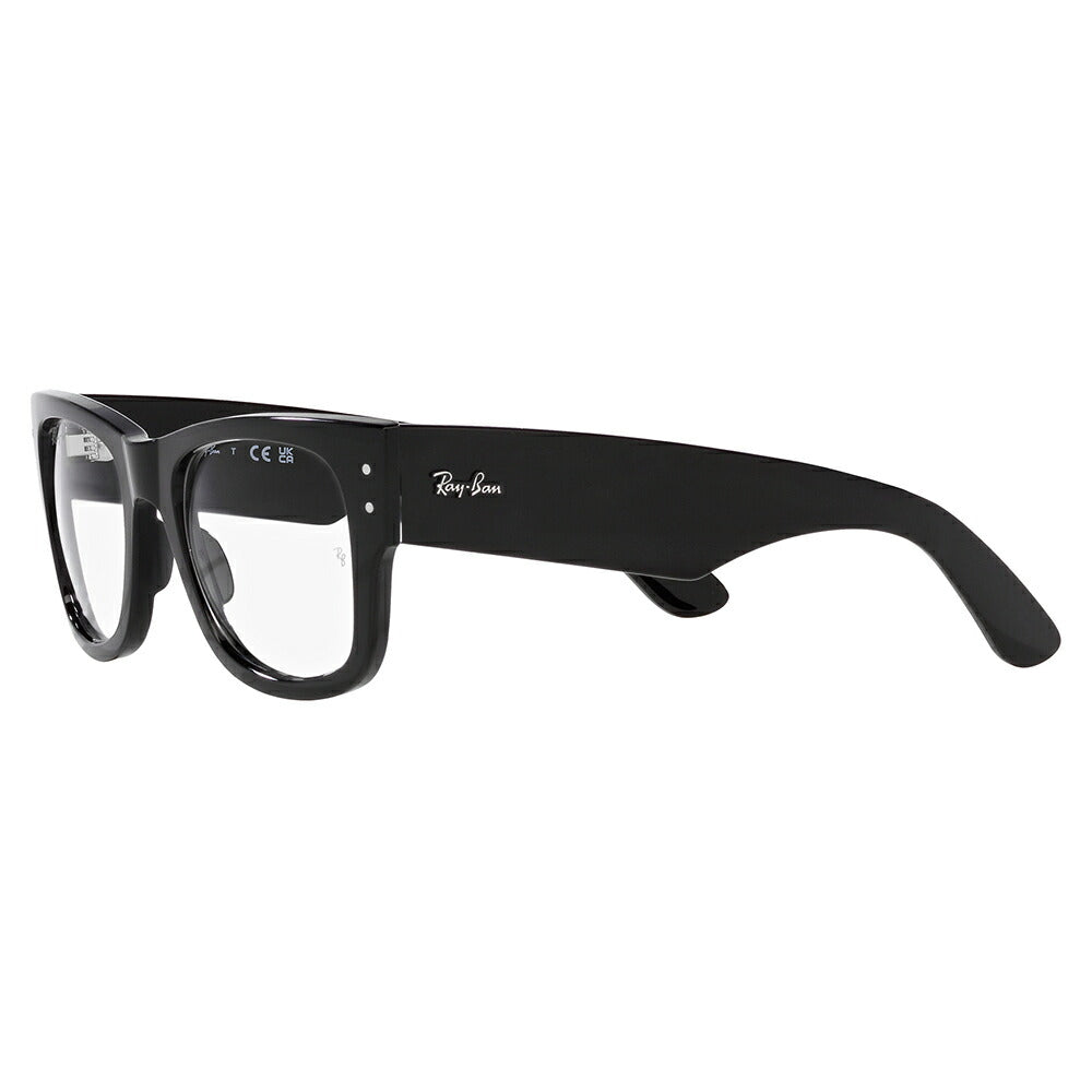 【アウトレット】度なし1.55レンズ交換+0円 レイバン メガネ フレーム RX0840V 2000 51 Ray-Ban Mega wayfarer Optics メガウェイファーラーオプティクス ウェリントン 伊達メガネ 眼鏡