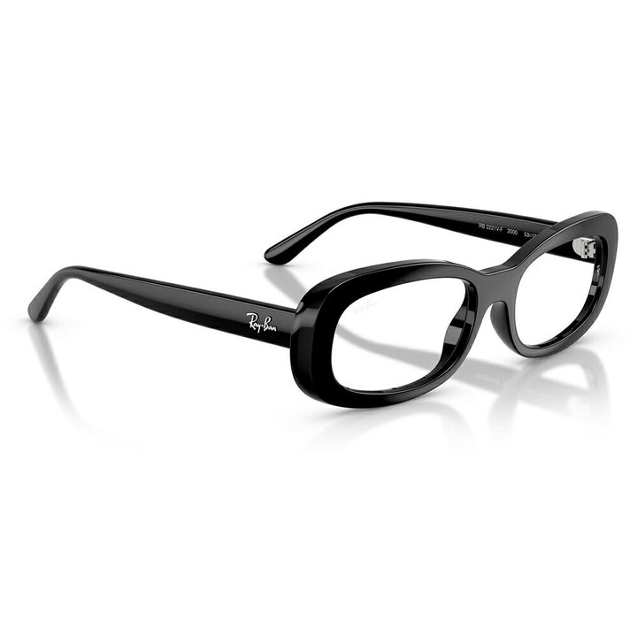 【正規品販売店】度なし1.55レンズ交換+0円 レイバン メガネ RX2221VF 2000 53  Ray-Ban レイバン純正レンズ対応 RITUAL リチュアル オーバル セル フルフィット ユニセックス