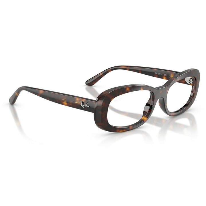 【正規品販売店】度なし1.55レンズ交換+0円 レイバン メガネ RX2221VF 2012 53  Ray-Ban レイバン純正レンズ対応 RITUAL リチュアル オーバル セル フルフィット ユニセックス
