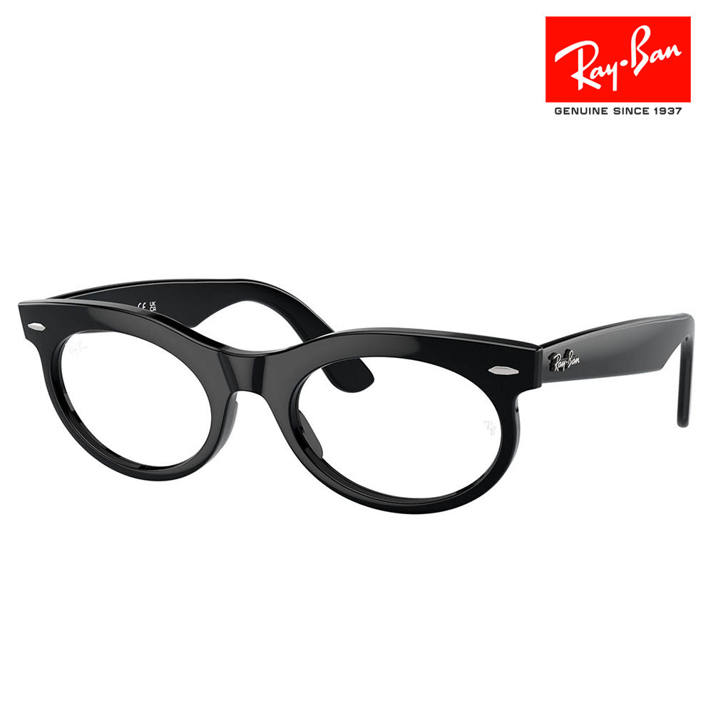 【正规品贩售売店】度なし1.55renzu交换+0円 reiban メガネ fureーム RX2242VF 2000 53 Ray-Ban セル ウェイufァーラーオーバル WAYFARER OVAL福鲁菲特托莫德鲁