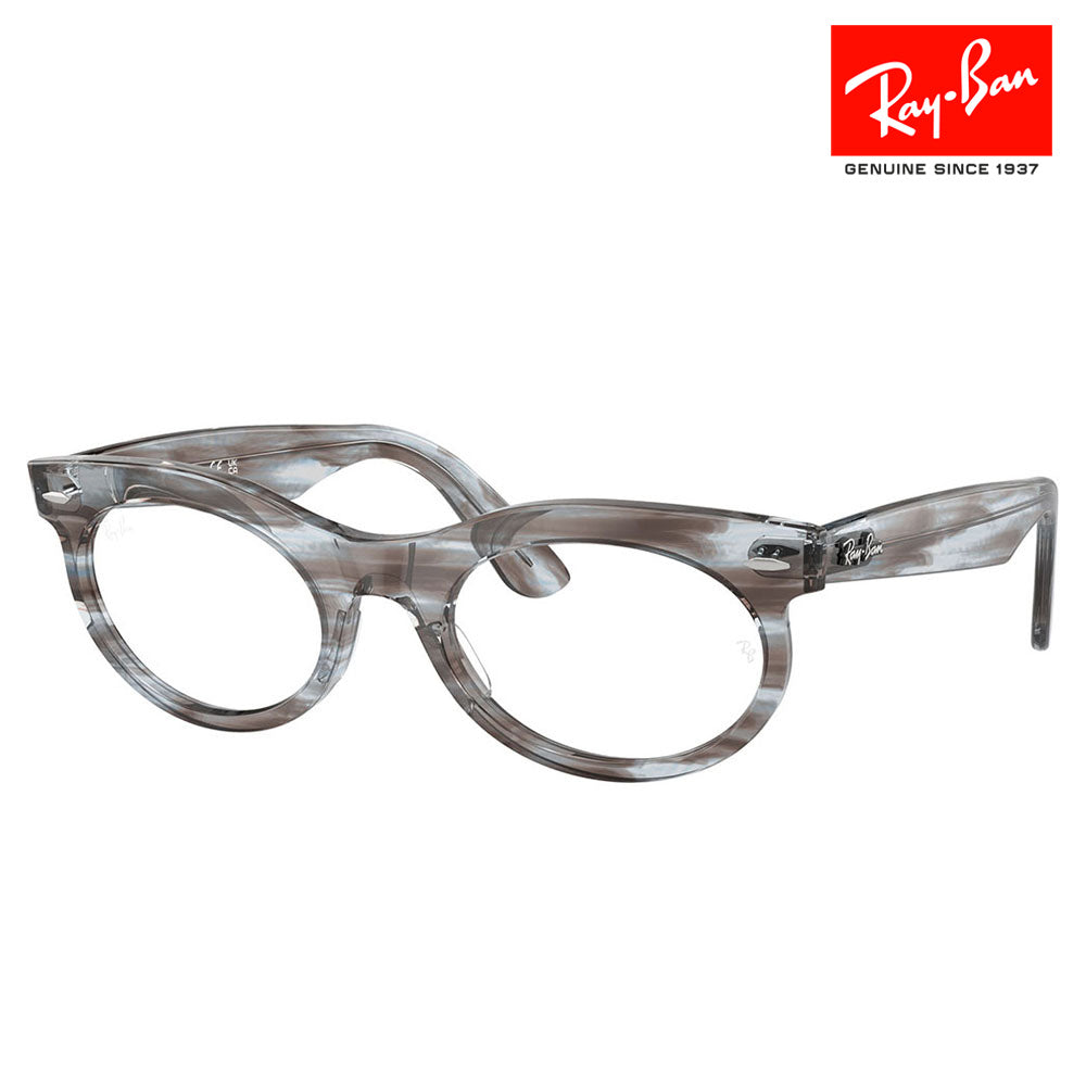 [Authorized Retailer] Non-prescription 1.55 lens replacement +0 yen Ray-Ban Glasses Frame RX2242VF 8361 53 Ray-Ban Cell Wayfarer Oval WAYFARER OVAL Full Fit Model 