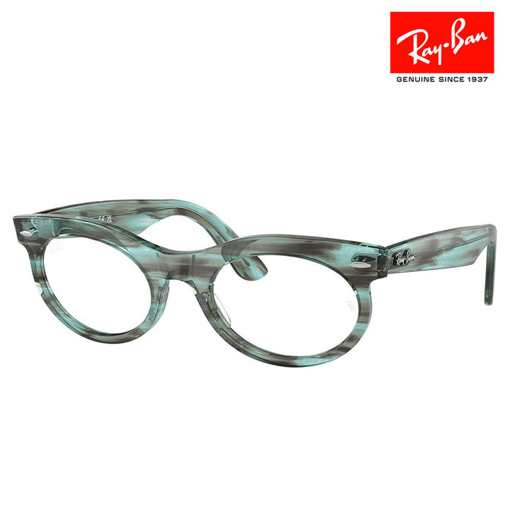 [Authorized Retailer] Non-prescription 1.55 lens replacement +0 yen Ray-Ban Glasses Frame RX2242VF 8362 53 Ray-Ban Cell Wayfarer Oval WAYFARER OVAL Full fit model 