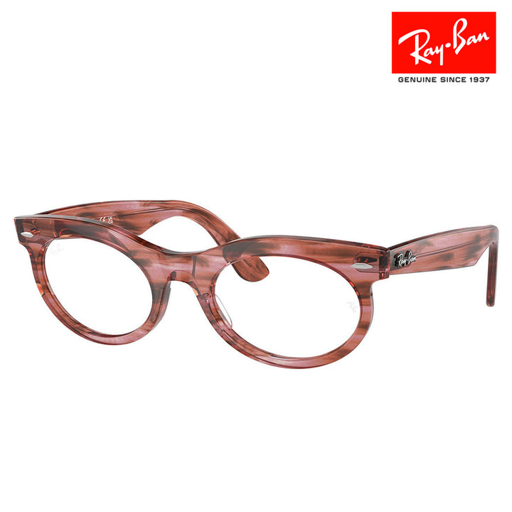 [Authorized Retailer] Non-prescription 1.55 lens replacement +0 yen Ray-Ban Glasses Frame RX2242VF 8363 53 Ray-Ban Cell Wayfarer Oval WAYFARER OVAL Full Fit Model 