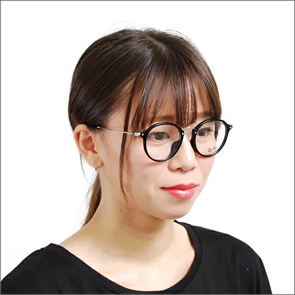 [Outlet] Non-prescription 1.55 lens replacement +0 yen Ray-Ban glasses frame RX2447VF 2000 49 Ray-Ban Ray-Ban genuine lens compatible Round Classic 