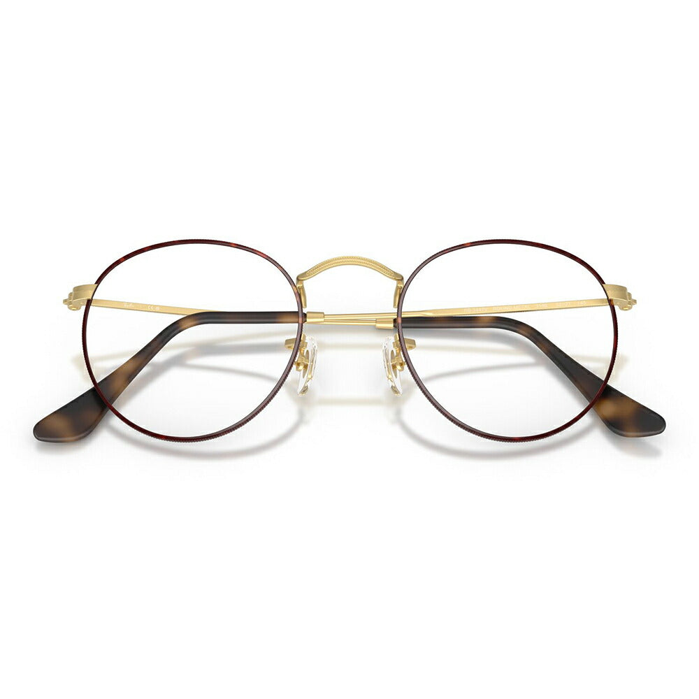 【正規品販売店】度なし1.55レンズ交換+0円 レイバン メガネ フレーム RX3447V 3188 47 50 Ray-Ban レイバン純正レンズ対応 ラウンド メタル 丸 ROUND クラシック ICONS アイコンズ 伊達メガネ 眼鏡