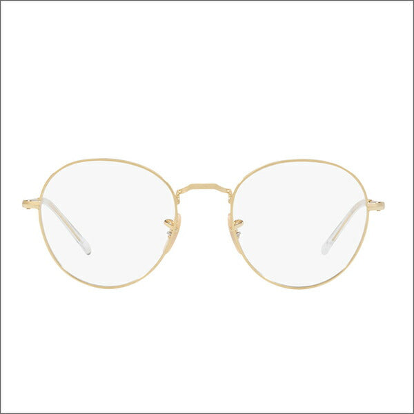 [Authorized Retailer] Ray-Ban Glasses Frame Blue Light Cut Lens Set RX3582V 2500 49 51 Ray-Ban Round Metal Icon ICONS PC Glasses Prescription Available 