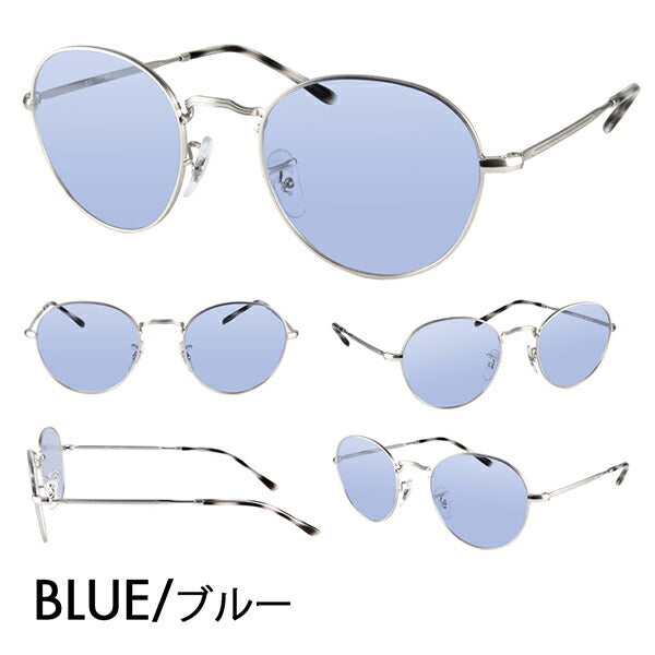 [Authorized Retailer] Ray-Ban Eyeglasses Frame Sunglasses Color Lens Set RX3582V 2538 49 Round Metal Circle Icon ICONS 