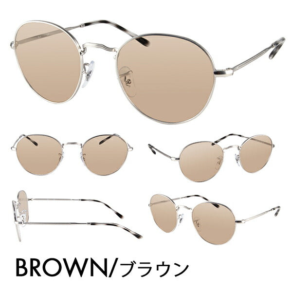 [Authorized Retailer] Ray-Ban Eyeglasses Frame Sunglasses Color Lens Set RX3582V 2538 49 Round Metal Circle Icon ICONS 