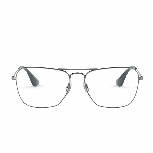 【アウトレット】度なし1.55レンズ交換+0円 レイバン メガネ フレーム RX3610V 2502 58 Ray-Ban レイバン純正レンズ対応 スクエア ツーブリッジ メタル<br>