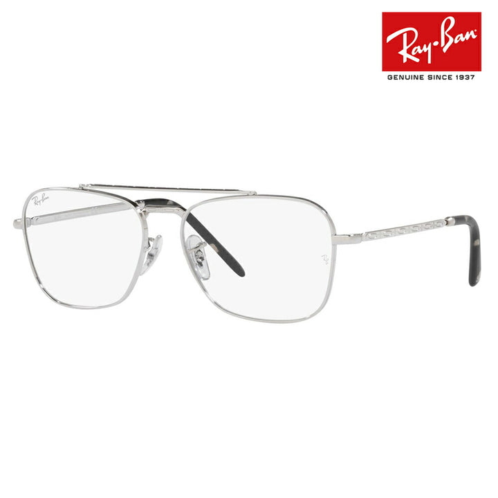 【正规品贩売店】度なし1.55renzu交换+0円 reneban メガネ fureーム RX3636V 2501 55 58 Ray-Ban reyban 纯正 renzu対応 NEW CARAVAN nicu伊达眼镜