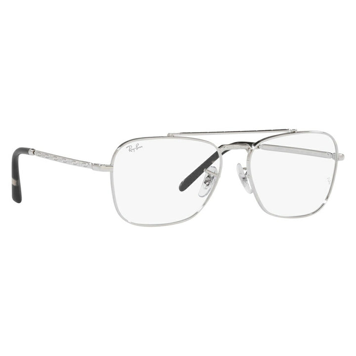 【正規品販売店】度なし1.55レンズ交換+0円 レイバン メガネ フレーム RX3636V 2501 55 58 Ray-Ban レイバン純正レンズ対応 NEW CARAVAN ニュー キャラバン ティアドロップ ダブルブリッジ 伊達眼鏡 メガネ メンズ レディース