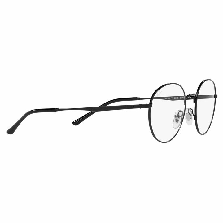 [Authentic Retailer] Non-prescription 1.55 lens replacement +0 yen Ray-Ban glasses frame RX3681V 2509 48 50 Ray-Ban Ray-Ban genuine lens compatible Round metal classic fashion glasses Eyeglasses 