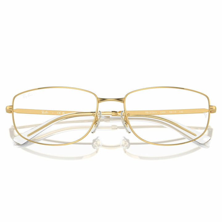 【正規品販売店】度なし1.55レンズ交換+0円 レイバン メガネ フレーム RX3732V 2500 54 56 Ray-Ban レイバン純正レンズ対応 レクタングル メタル ユニセックス