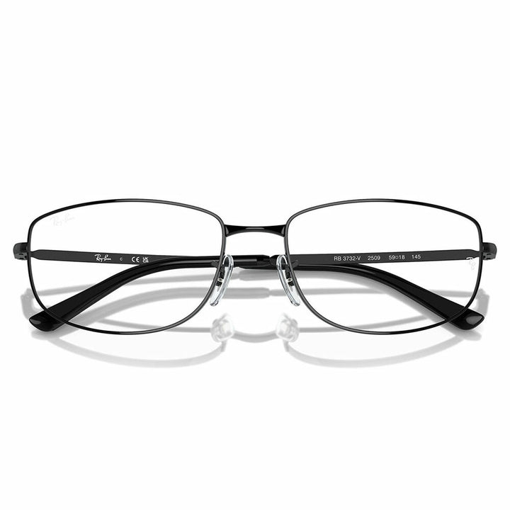 【正規品販売店】度なし1.55レンズ交換+0円 レイバン メガネ フレーム RX3732V 2509 54 56 Ray-Ban レイバン純正レンズ対応 レクタングル メタル ユニセックス