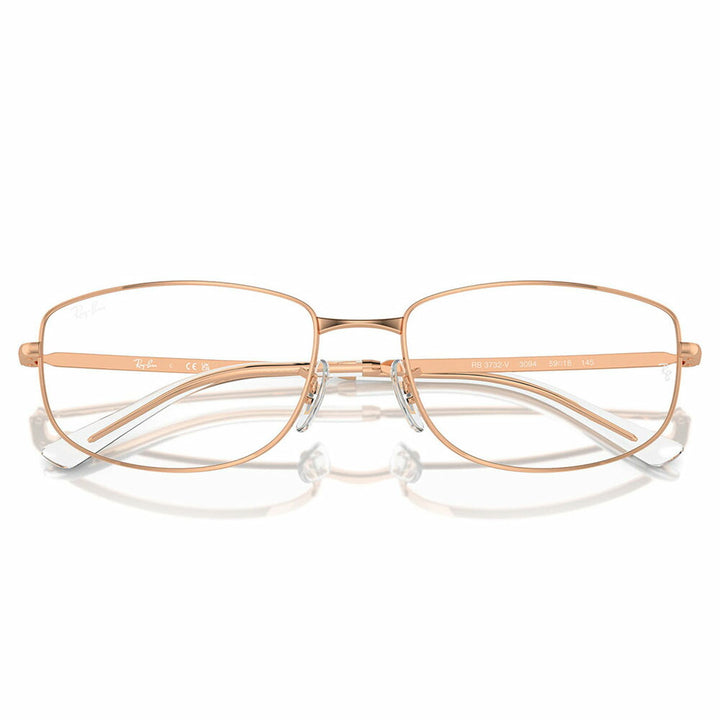 【正規品販売店】度なし1.55レンズ交換+0円 レイバン メガネ フレーム RX3732V 3094 54 56 Ray-Ban レイバン純正レンズ対応 レクタングル メタル ユニセックス