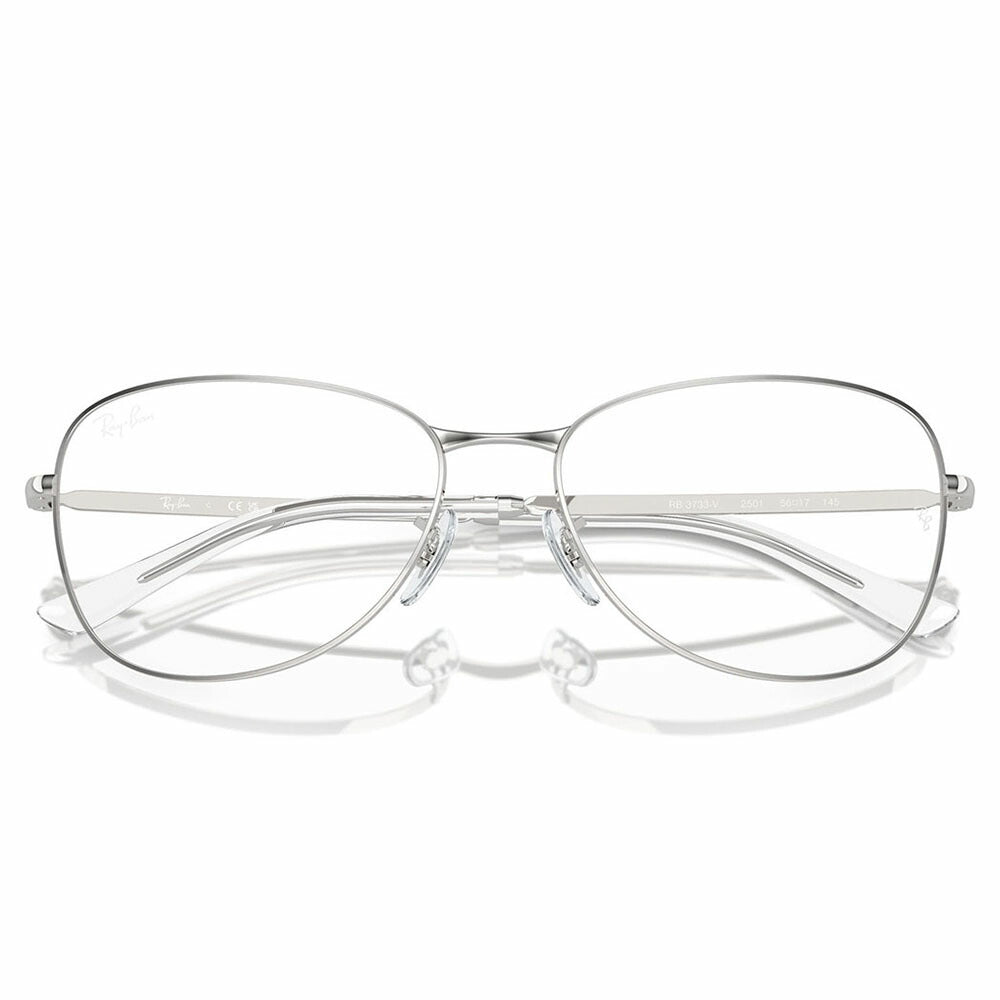 【正規品販売店】度なし1.55レンズ交換+0円 レイバン メガネ フレーム RX3733V 2501 54 56 Ray-Ban レイバン純正レンズ対応 メタル フルリム パイロット オーバル