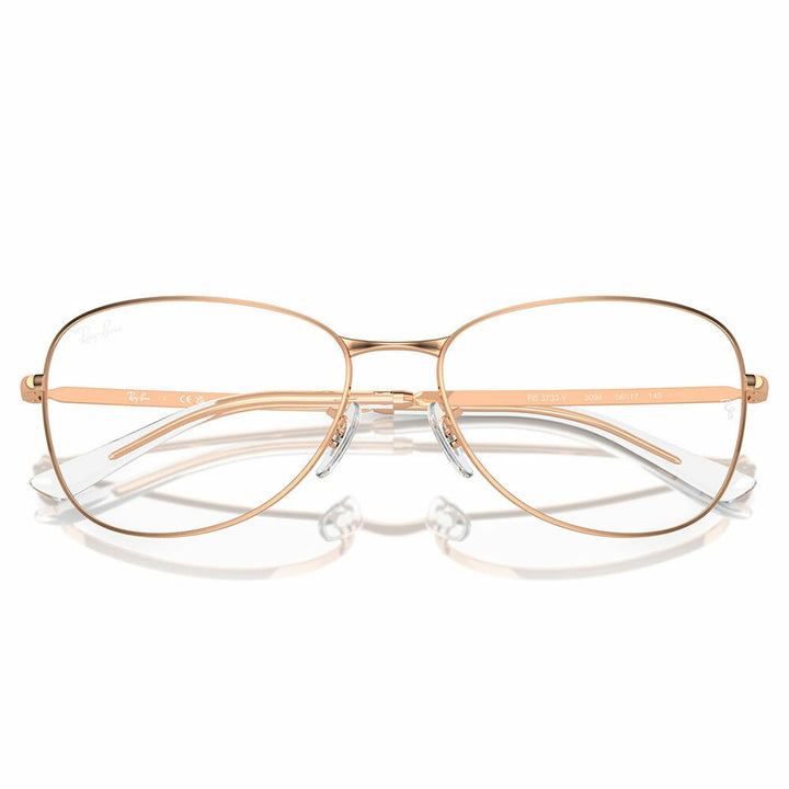 【正規品販売店】度なし1.55レンズ交換+0円 レイバン メガネ フレーム RX3733V 3094 54 56 Ray-Ban レイバン純正レンズ対応 メタル フルリム パイロット オーバル