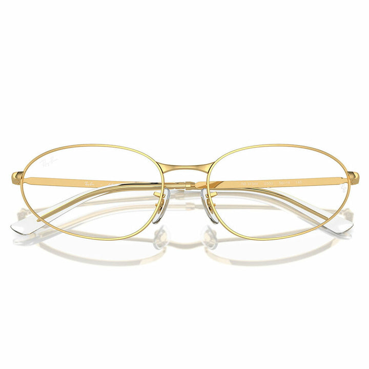 【正規品販売店】度なし1.55レンズ交換+0円 レイバン メガネ フレーム RX3734V 2500 54 56 Ray-Ban レイバン純正レンズ対応 メタル フルリム オーバル ユニセックス