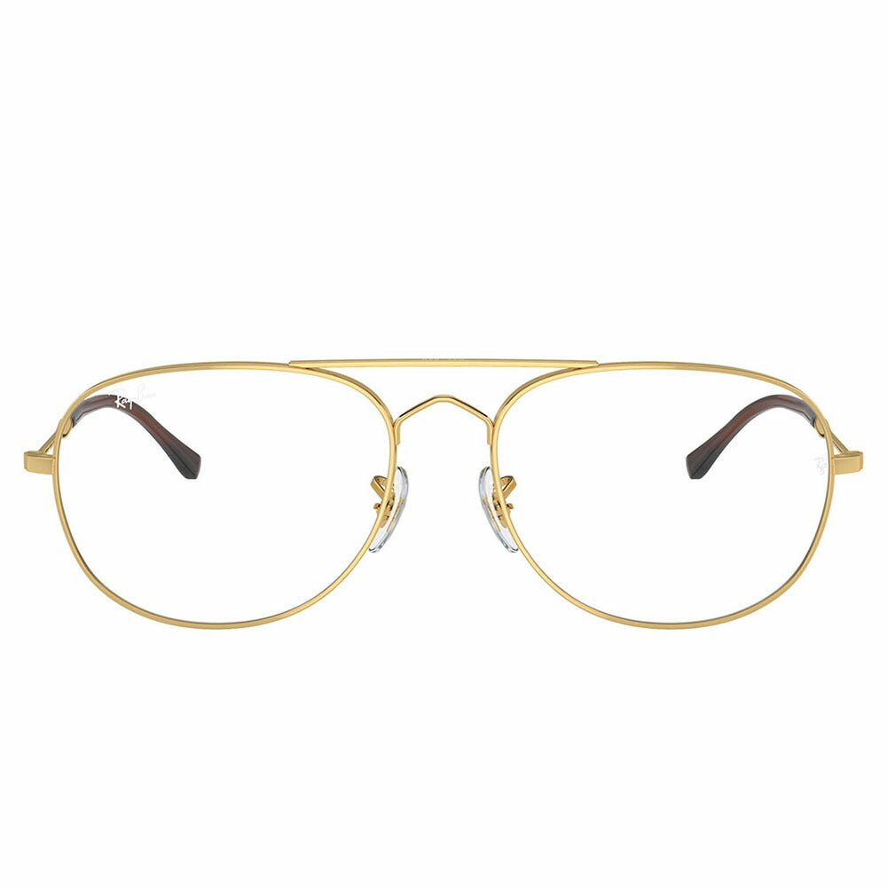 【正規品販売店】度なし1.55レンズ交換+0円 レイバン メガネ フレーム RX3735V 2500 55 57 Ray-Ban BAIN BRIDGE ティアドロップ ダブルブリッジ メタル