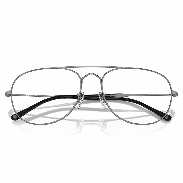 【正規品販売店】度なし1.55レンズ交換+0円 レイバン メガネ フレーム RX3735V 2502 55 57 Ray-Ban BAIN BRIDGE ティアドロップ ダブルブリッジ メタル