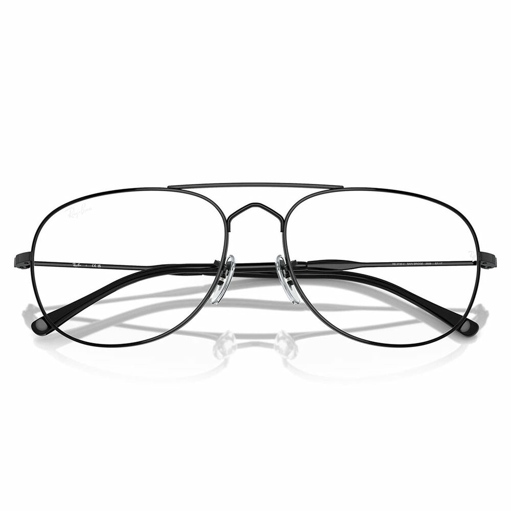 【正規品販売店】度なし1.55レンズ交換+0円 レイバン メガネ フレーム RX3735V 2509 55 57 Ray-Ban BAIN BRIDGE ティアドロップ ダブルブリッジ メタル