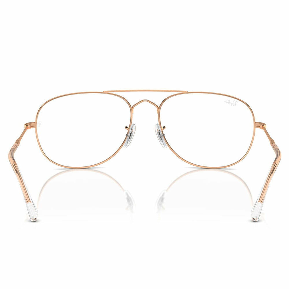 【正規品販売店】度なし1.55レンズ交換+0円 レイバン メガネ フレーム RX3735V 3094 55 57 Ray-Ban BAIN BRIDGE ティアドロップ ダブルブリッジ メタル