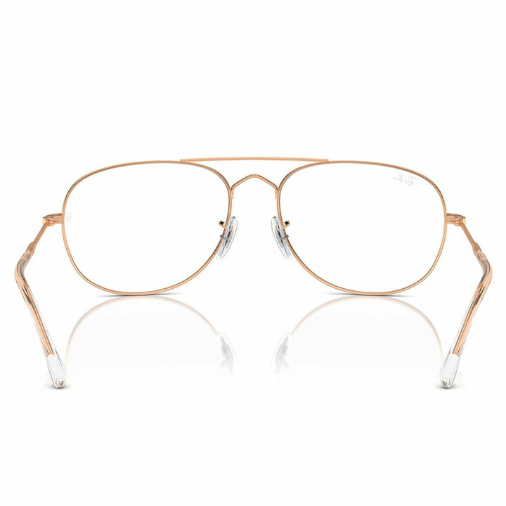 【正規品販売店】度なし1.55レンズ交換+0円 レイバン メガネ フレーム RX3735V 3094 55 57 Ray-Ban BAIN BRIDGE ティアドロップ ダブルブリッジ メタル