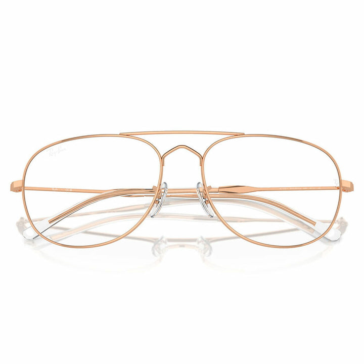 【正規品販売店】度なし1.55レンズ交換+0円 レイバン メガネ フレーム RX3735V 3094 55 57 Ray-Ban BAIN BRIDGE ティアドロップ ダブルブリッジ メタル