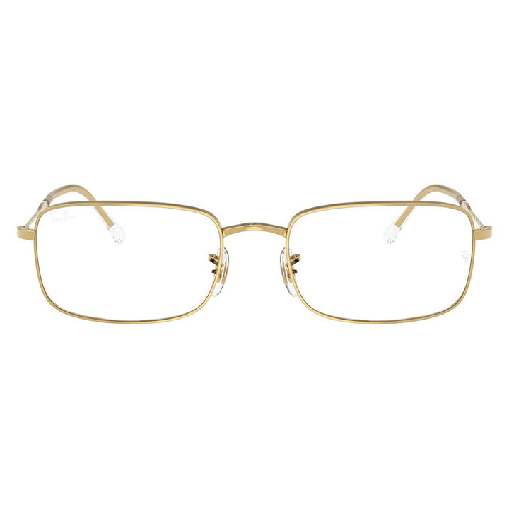 【正規品販売店】度なし1.55レンズ交換+0円 レイバン メガネ フレーム RX3746V 2500 54 56 Ray-Ban レイバン純正レンズ対応 スクエア メタル ユニセックス