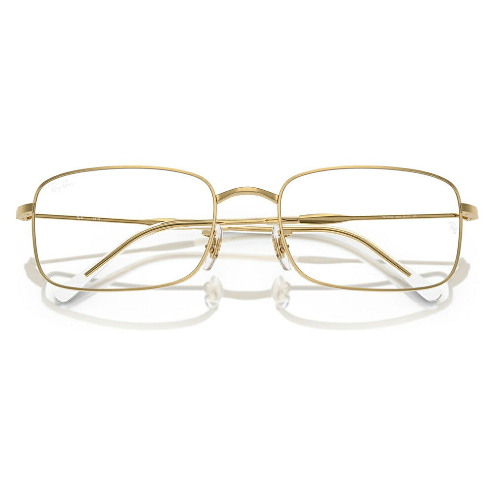 【正規品販売店】度なし1.55レンズ交換+0円 レイバン メガネ フレーム RX3746V 2500 54 56 Ray-Ban レイバン純正レンズ対応 スクエア メタル ユニセックス