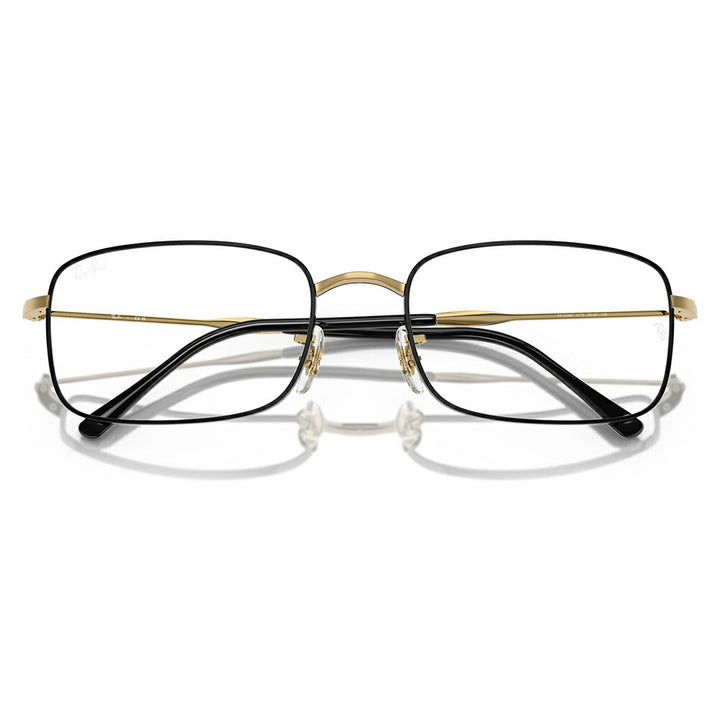 【正規品販売店】度なし1.55レンズ交換+0円 レイバン メガネ フレーム RX3746V 3175 54 56 Ray-Ban レイバン純正レンズ対応 スクエア メタル ユニセックス