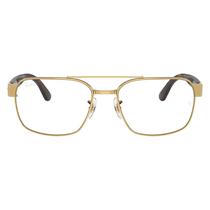 【正規品販売店】度なし1.55レンズ交換+0円 レイバン メガネ フレーム RX3751V 2500 56 58 Ray-Ban レイバン純正レンズ対応 スクエア メタル ツーブリッジ ユニセックス