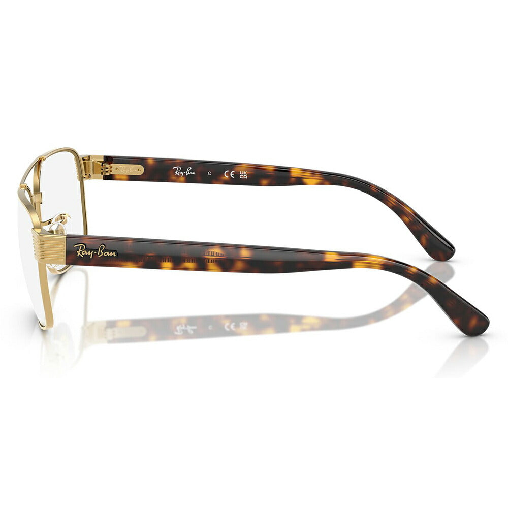 【正規品販売店】度なし1.55レンズ交換+0円 レイバン メガネ フレーム RX3751V 2500 56 58 Ray-Ban レイバン純正レンズ対応 スクエア メタル ツーブリッジ ユニセックス
